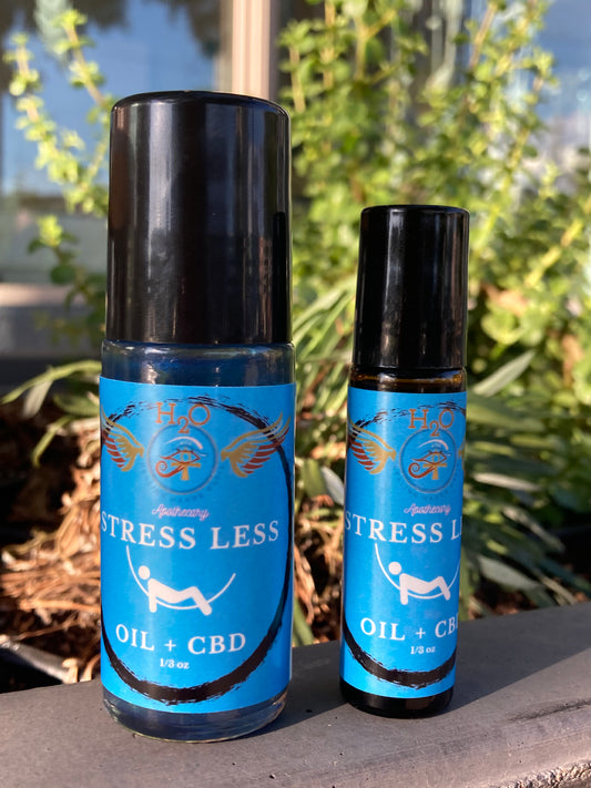 Stress Less Reiki Oils + Full Spectrum Hemp Oil